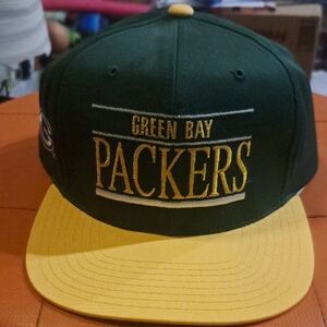 Vintage Brand New Green Bay Packers Snapback Cap